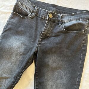 BDG Denim Twig Mid Rise Skinny Jeans Women's Size 27W Black 5-Pocket‎ Rinse Wash